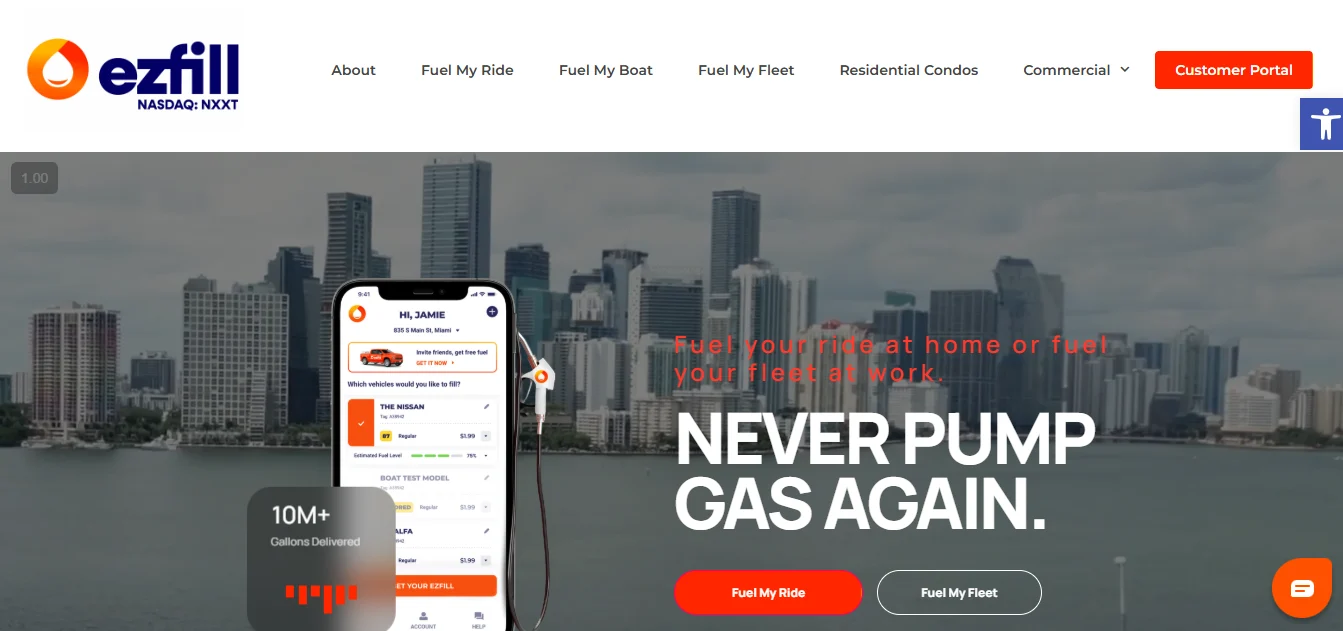 EzFill Fuel Delivery App