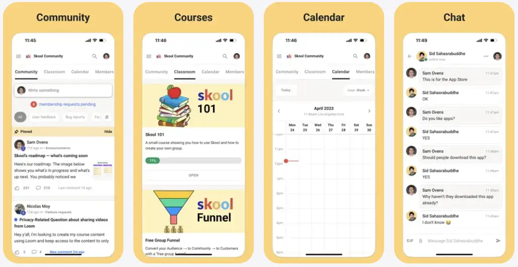 Skool a Discord Alternatives