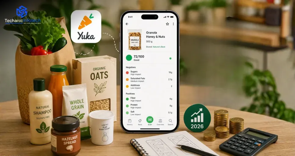 Cost to Build an App Like Yuka: Complete Pricing Guide for 2026