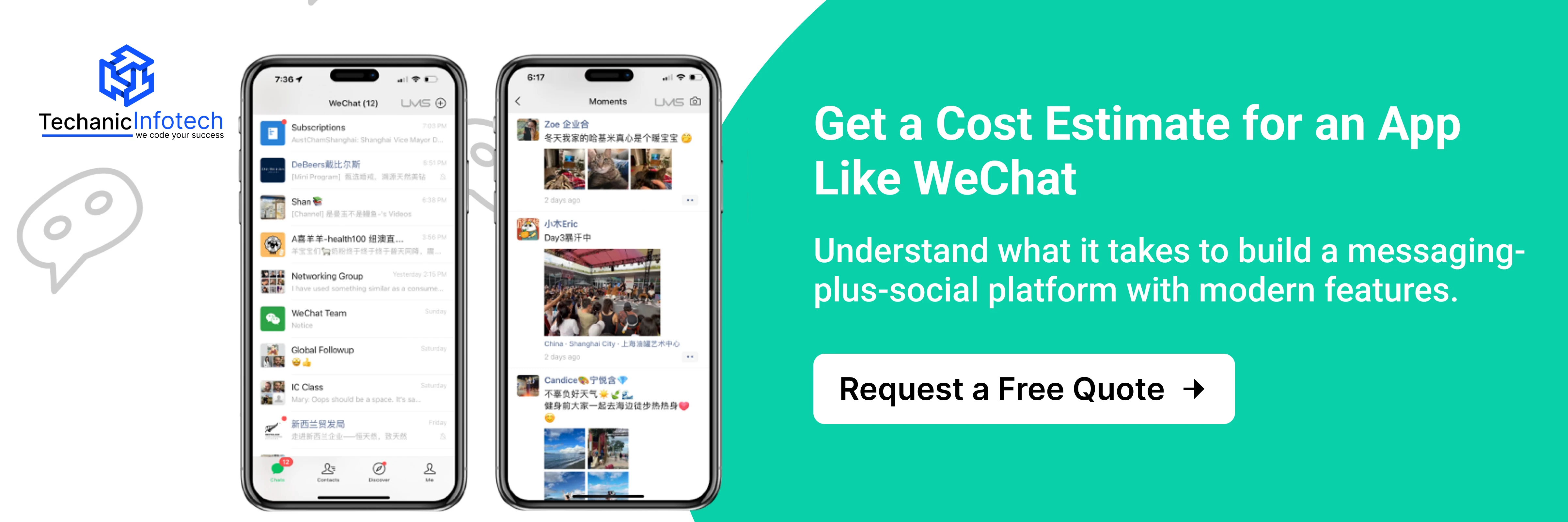 WeChat Like App Development