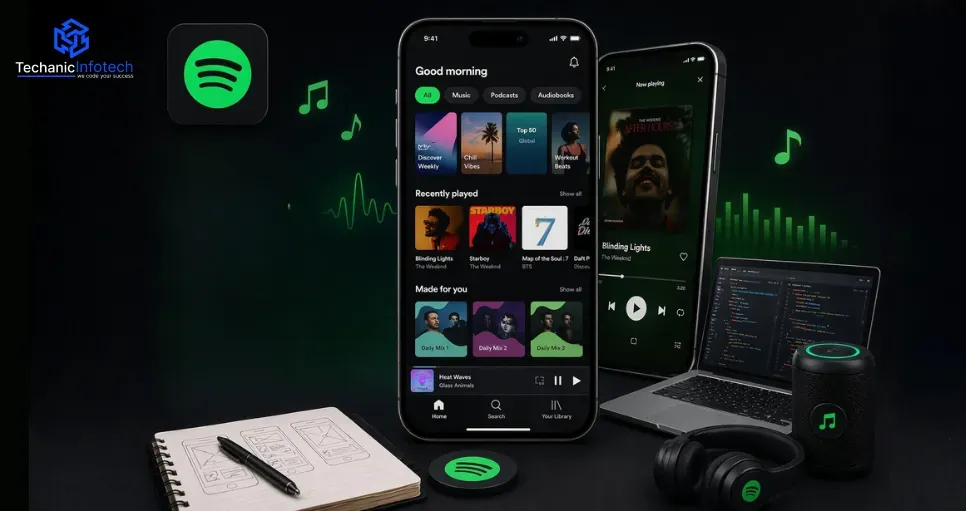 How to Build an App Like Spotify: Step-by-Step Guide for 2026