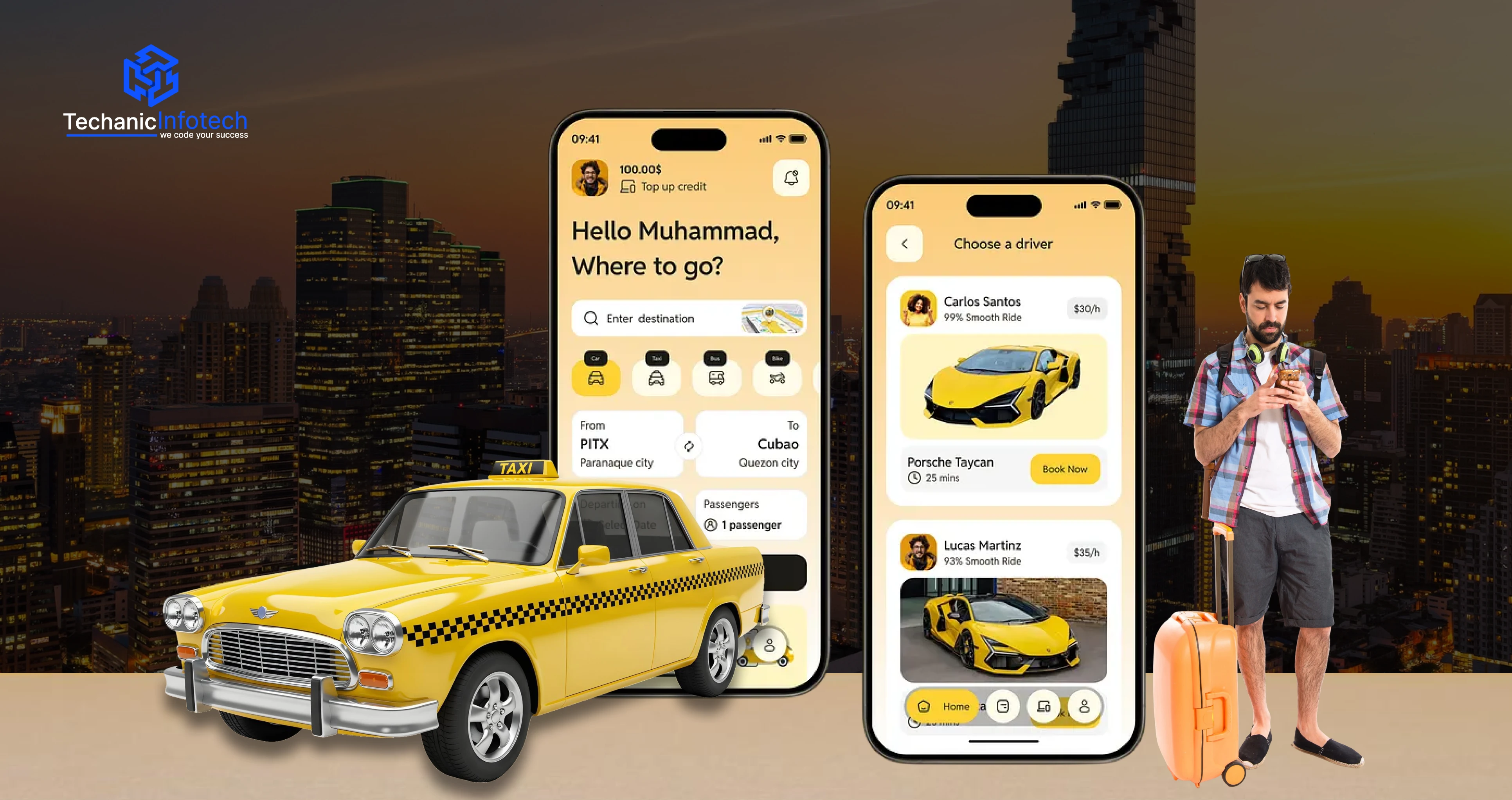 How to Take Your Taxi Booking Business Online with a Mobile App