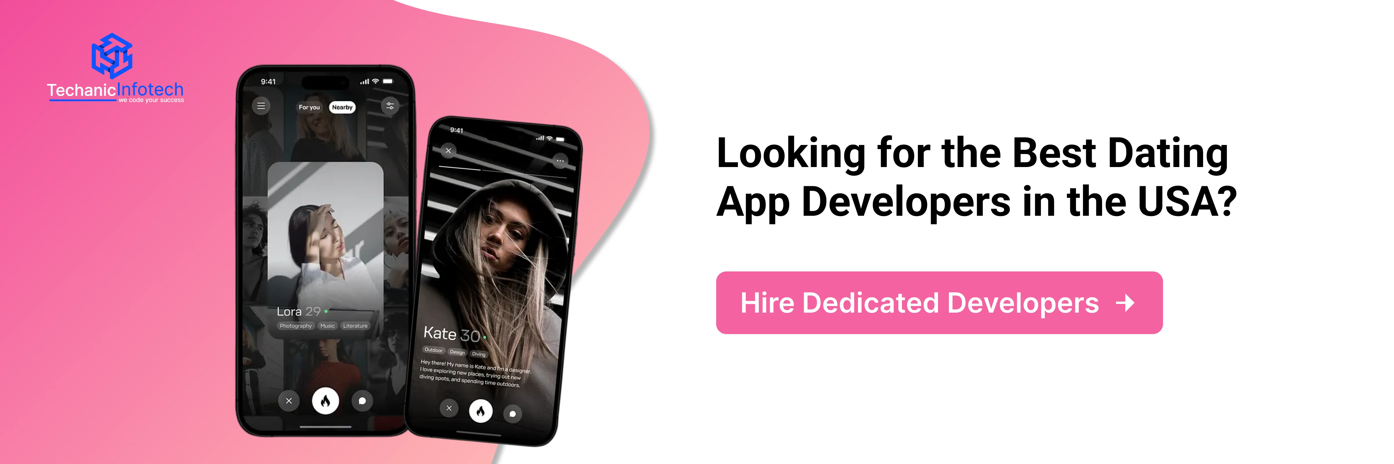 Hire Dating App Developers CTA