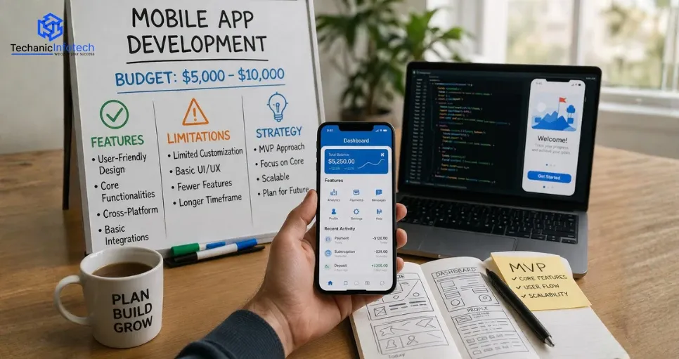 Mobile App Development Between $5,000 to $10,000: Budget App Guide 2026