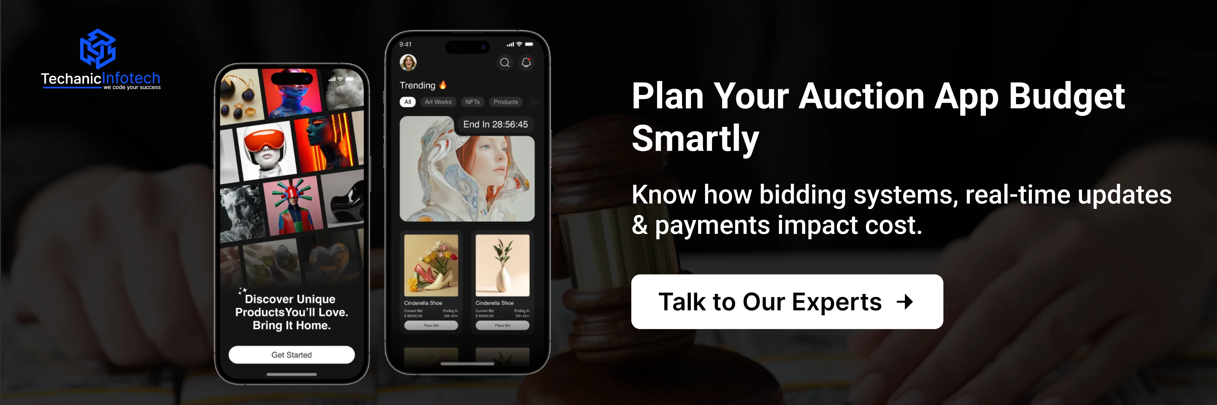 Auction App Development CTA