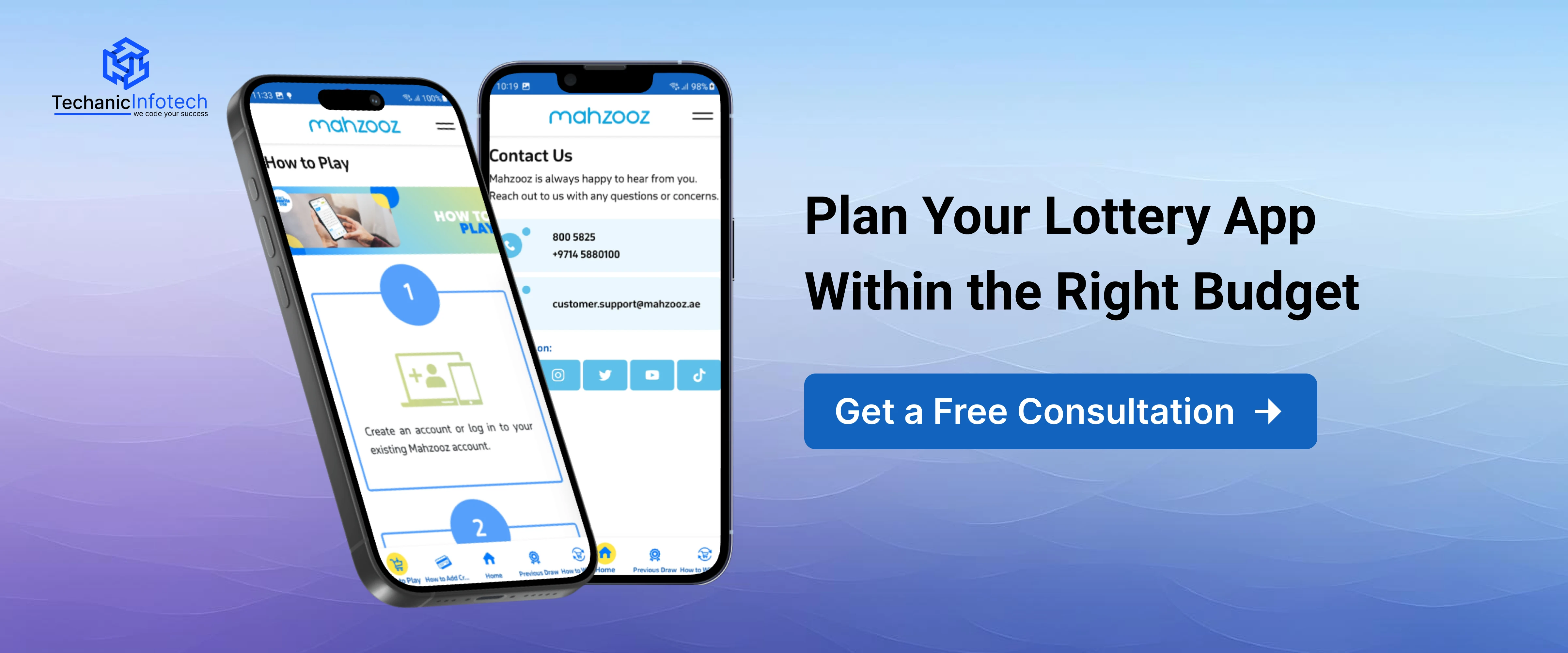 Lottery App Development CTA