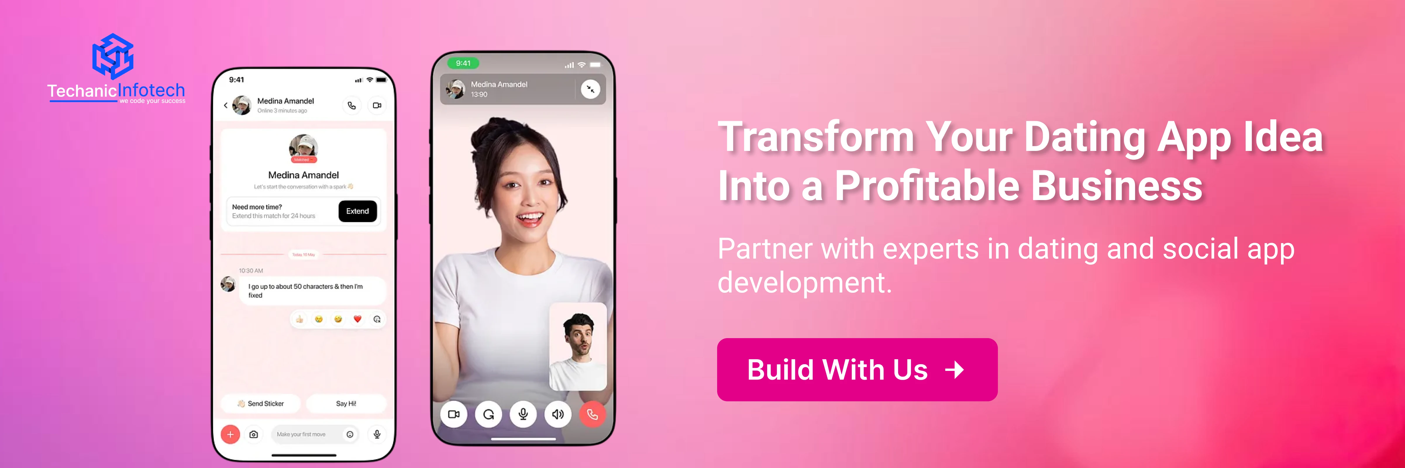 Dating App Development CTA