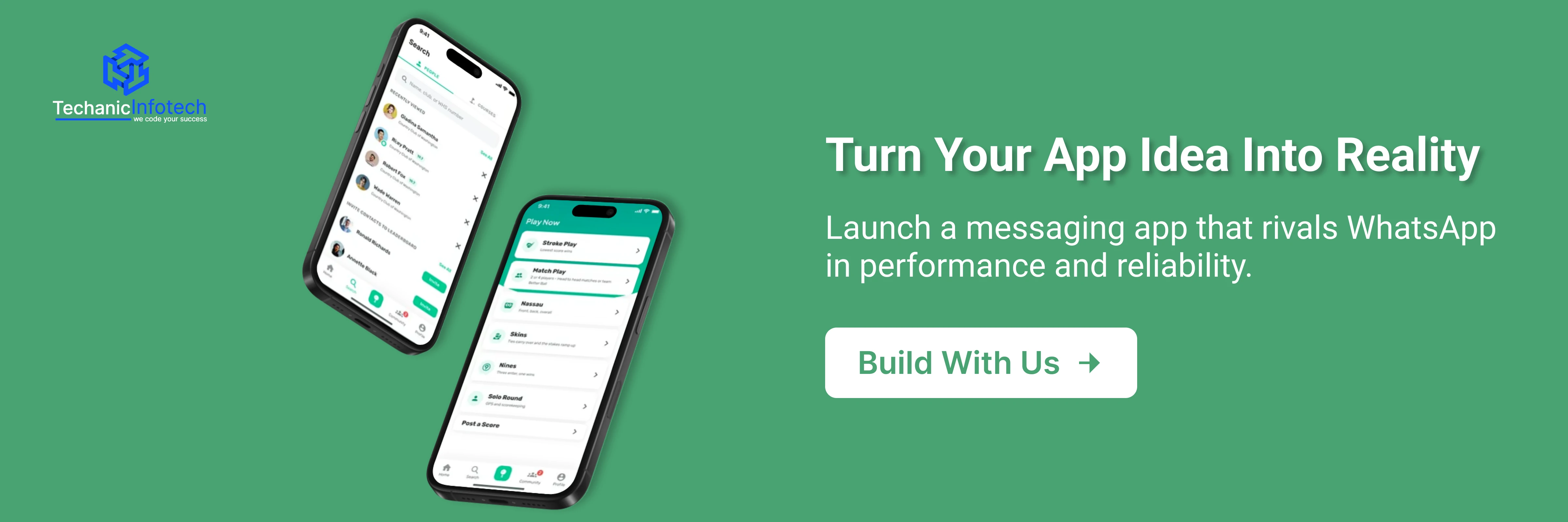 Build an App Like WhatsApp CTA