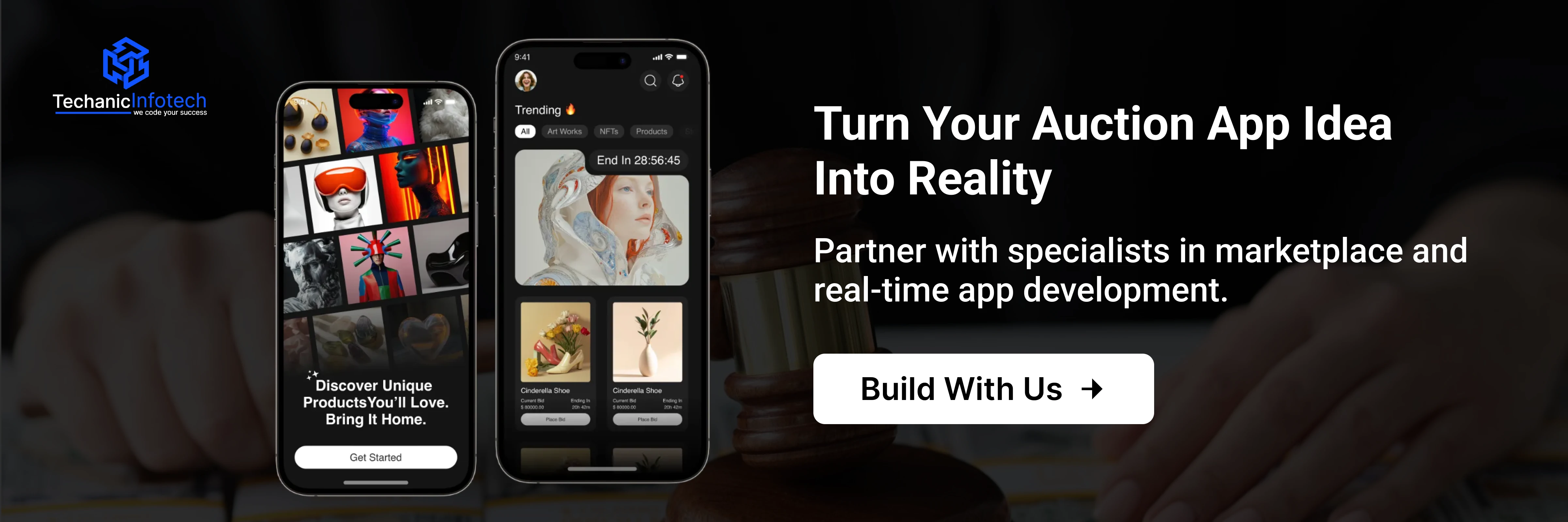 Build a Auction App CTA