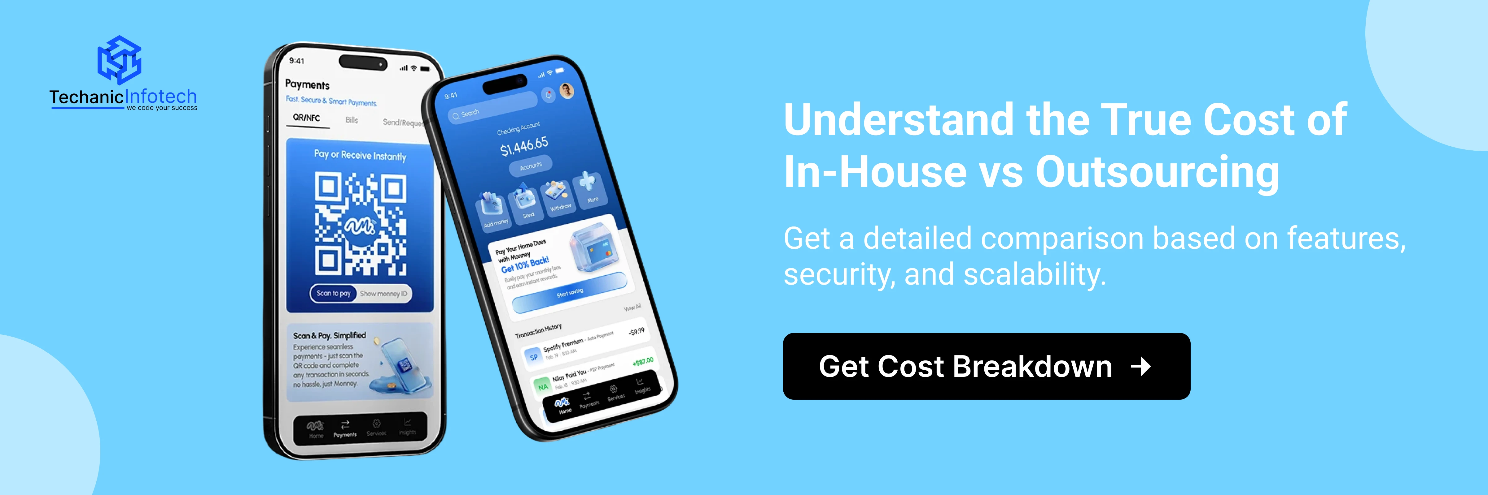 In House eWallet App Development CTA