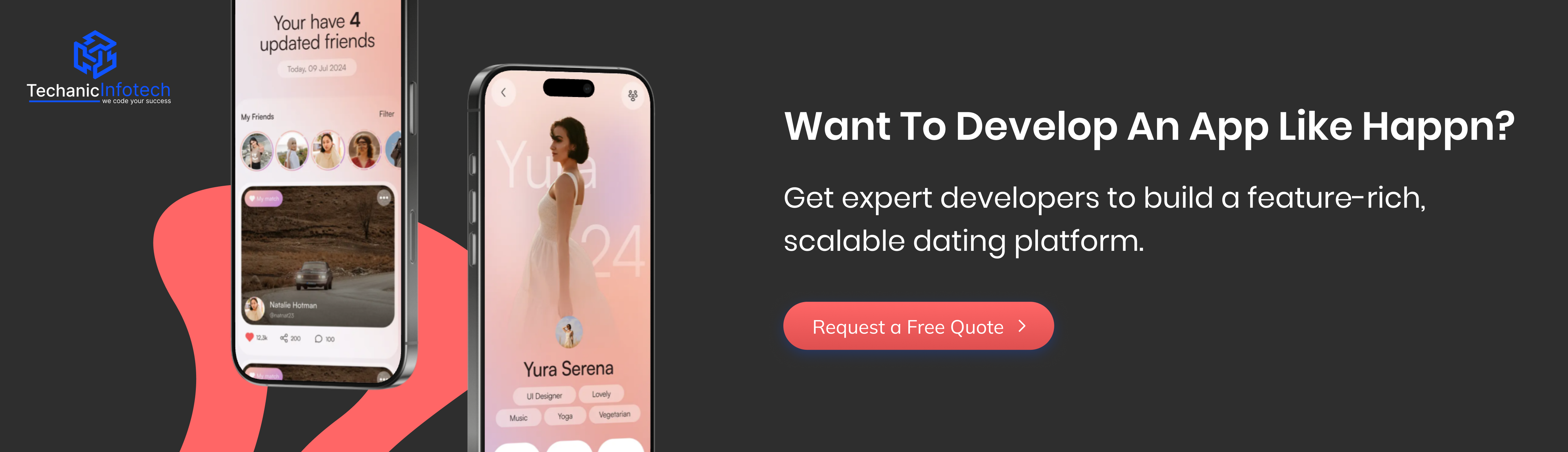 Develop an App Like Happen CTA