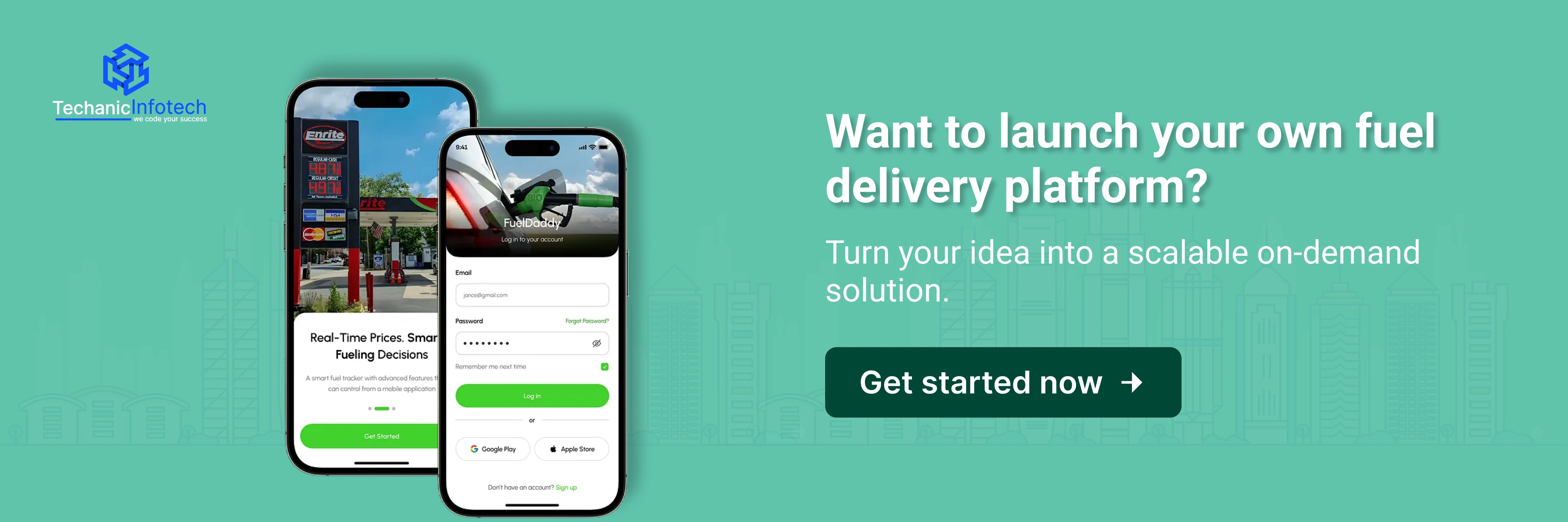 Build a Fuel Delivery App CTA